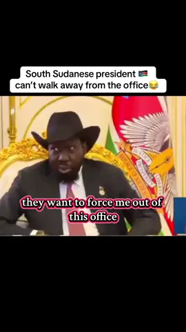 South sudanese president can’t walk away #foryoupage #amosvlogs #fypシ゚ #fyp #tiktokviral #trendingvideo #tik_tok #africa #africantiktok #funny #viral_video #memestiktok #humor #foryoupage❤️❤️ #president 