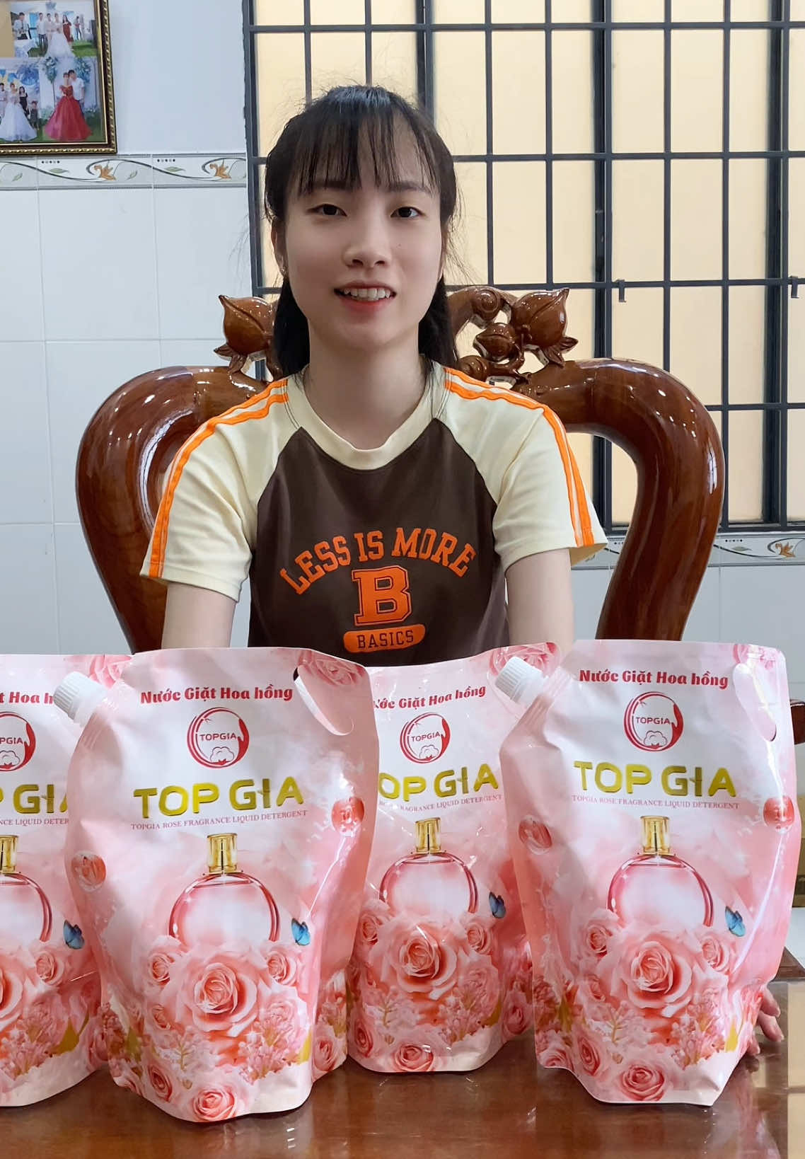 99k 4 túi 4kg nước giặt topgia#nuocgiattopgia #review #xuhuong 