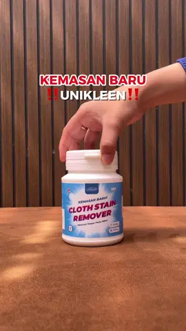 Ini Nihh KEMASAN BARU Unikleen‼️ Jangan Sampai Salah CheckOut Lagi Yaa Guyss😍#unikleen #unikleenclothstainremover #pembersihnoda 