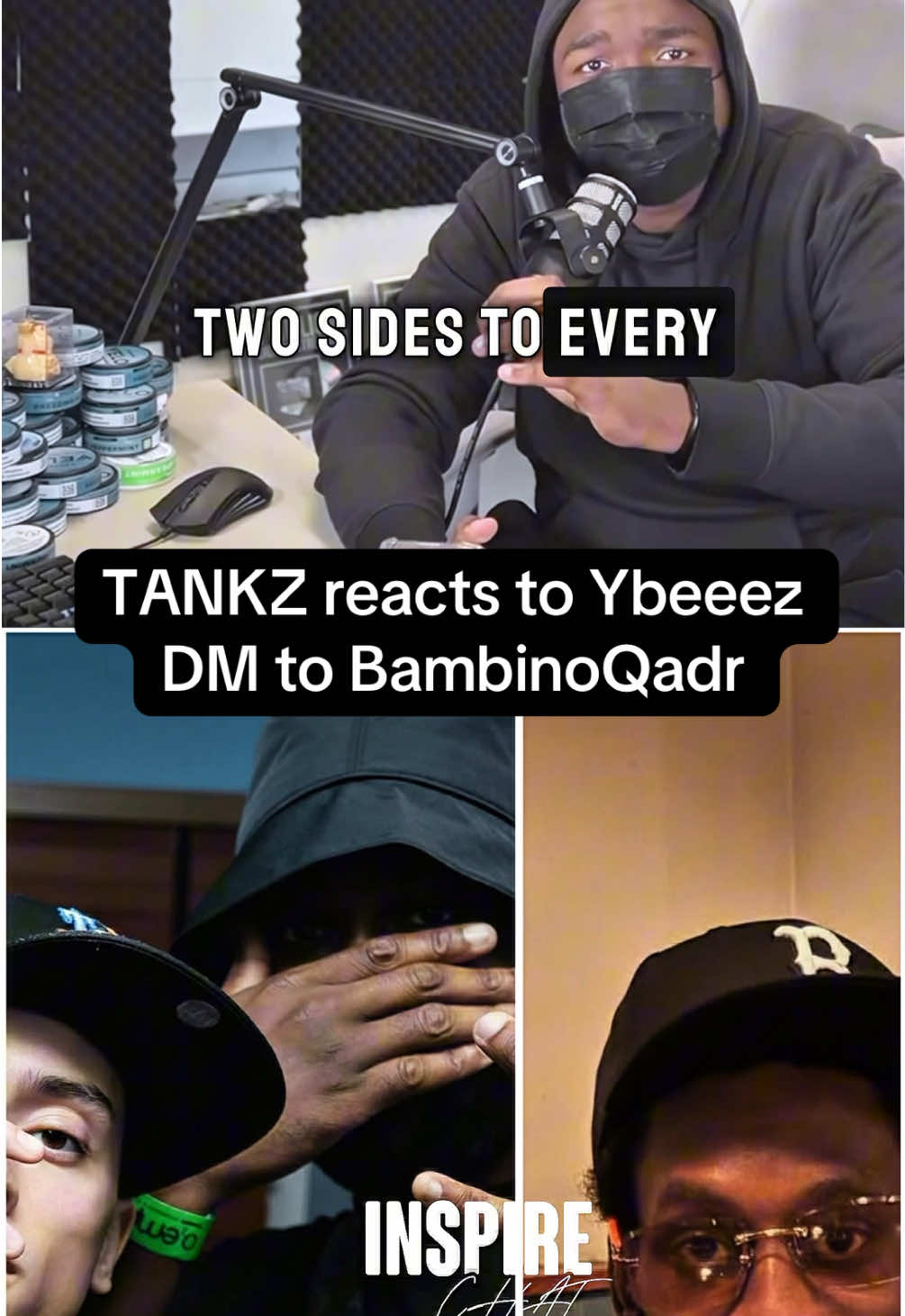 TANKZ reacts to the DM Ybeeez (Central Cee’s manager) sent BambinoQadr   #centralcee #bambinoqadr #tankz #ukrappers #ukgrime #fyp #ukrap #traploreross #kaicenat #icespice 