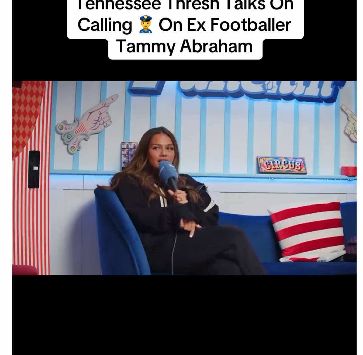 Tennessee Thresh Talks On Calling 👮‍♀️ On Ex Footballer Tammy Abraham #tennessethresh #dannyaaroans #ex #podcast #police #tammyabraham 