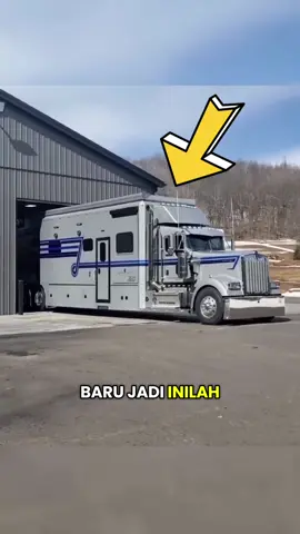 Dari luar tampak seperti truk biasa #truk 