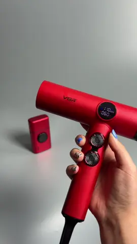 🧨VGR Professional Hair Dryer 🧨 НАДПОТУЖНИЙ ПРОФЕСІЙНИЙ ФЕН  ⚫️ Потужність: 1900 Вт ⚫️ 40 рівнів температури 60-100°C);  ⚫️ 40 рівнів швидкості повітряного потоку 7000 - 110000 RPM;  ⚫️ Технологія іонізації – зменшує статичну електрику та додає блиску;  ⚫️ Знімний фільтр для легкого очищення;  ⚫️ Функція холодного обдуву (30°C)  ⚫️ Довжина шнура: 2.5 м  ✔️ Магнітний концентратор; ✔️Концетратор для укладки (магнітний); ✔️Дифузор (магнітний)  ✔️ Гарантія 12 місяців. #фени #професійнийфен #сушка #сушкадляволосся ##стайлер #vgr #dryer #дифузор #концентратор #концентраторукладки 