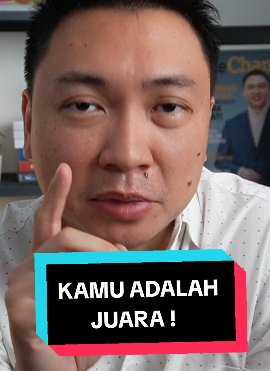 Masih bingung bagaimana jadi juara di bidang kamu saat ini? Jadi yang terbaik, sukses dan top of mind. Jawabannya sederhana, semua itu sudah ada di dalam diri kamu. Hanya kamu tidak menyadarinya. Banyak dari kita malah menjelek-jelekan diri sendiri, tidak percaya diri, merasa rendah diri maka menjadi juara adalah hal sulit. STOP pikiran buruk tentang diri sendiri dan mulailah percaya kalau kamu adalah juara! #tipsbisnis #tipsjualan #tipsmarketing #marketingcoach #salescoach #rahasiasukses #kelasbisnis #belajaronline #pengembangandiri #motivasijiwa #katabijakkehidupan #bebasfinansial #pebisnisindonesia #juaraindonesia #motivatorindonesia #nlpindonesia #coachingindonesia #influencerindonesia #youtuberindonesia #championmotivator #hendyliyanto
