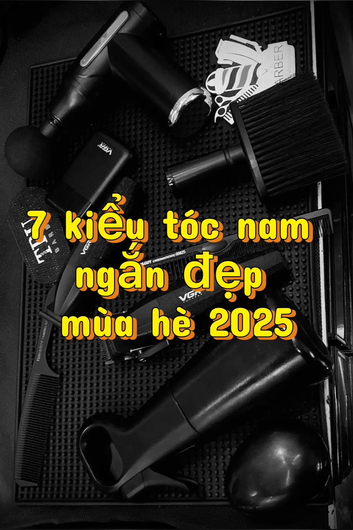 7 kiểu tóc nam ngắn mùa hè #hairstyle #xuhuong #zonbarbershop #kieutocnam #thanhphovinh 