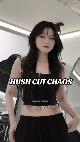 Hush Cut Gangster CHAOS Hair🌚🌚🌚 #chaoshairstudio #hairstyle #hushcut #hair #gangster 