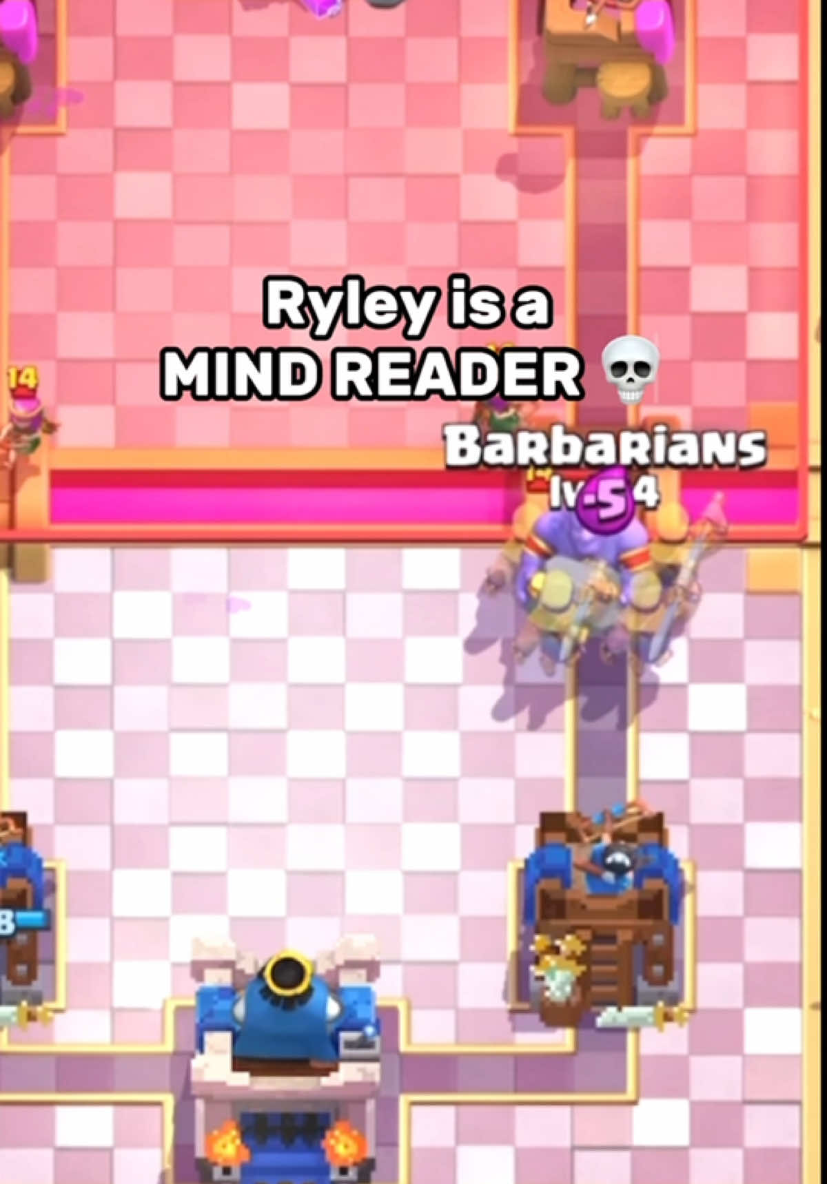 When Ryley says you’ve lost you know it’s over 💀 #clashroyale #ryleycr 