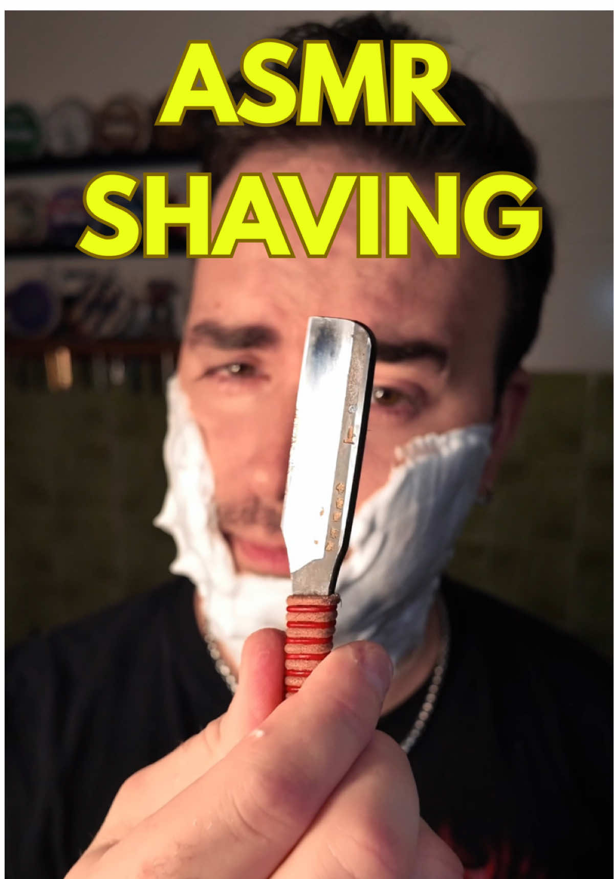ASMR 💈 What I do When I Shave Off my Beard 🪒 🥋 Shaving off my beard with the Kamisori Yamada Dezamburo in Yasuki Steel — a modern interpretation of Tamahagane steel. Crafted for precision, this razor glides effortlessly, turning each stroke into a meditative experience. 👉🏻 @kamisorishaving 🏯🇯🇵 🧼 Shaving Soap: 5th Anniversary Pasteur x HCC @Pasteur Pharmacy @hendrixclassic   A fresh, elegant citrus-forward fragrance inspired by Imagination from Louis Vuitton. Fragrance breakdown: • Top notes: Citron, Calabrian Bergamot, Sicilian Orange 🍋🍊 • Heart notes: Tunisian Neroli, Nigerian Ginger, Ceylon Cinnamon 🌼🌶️ • Base notes: Chinese Black Tea, Ambroxan, Guaiac Wood, Olibanum 🌿🫖🪵 Scent accords blend citrus brightness with fresh spice and a warm amber base — ideal for spring and summer mornings. 🪶 Brush: Yaqi Moka Silvertip 26mm — ultra-soft with excellent backbone, perfect for face lathering and lifting each whisker with care — @yaqibrush  💧 Aftershave in the same fragrance completes the ritual with a lingering, refined freshness. 🔊 Let the sound guide you — this is more than grooming, it’s tradition, it’s mindfulness — powered by DJI OSMO Pocket 3 and Mini Mic  @dji_italia @osmo_global  👉🏻 Tap to watch the full ASMR experience & follow for more traditional shaving content! #asmr #shaving #lostregonedellabarba #rasaturatradizionale #asmrtingles #asmrsatisfying #shaveitoff #beardshave #wetshavingloyalists #afeitadoclásico #relaxingvideos #satisfyingvideo #explorepage #mensgrooming #shavingsoap #kamisori #kamisorishaving #artisanshavesoap #influenceritalia #mensstyle #menwithclass #classy #ASMRShave #TraditionalShaving #ShaveASMR #fyp 