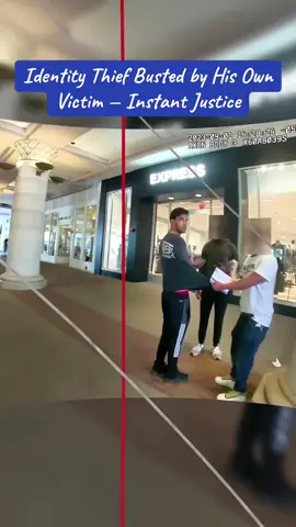 Identity Thief Busted by His Own Victim — Instant Justice #cops #copsoftiktok 