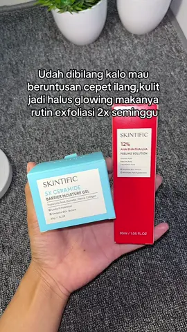 #skintificid #exfoliasiwajah #peelingserum 