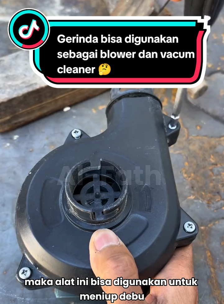 Gerinda bisa digunakan sebagai blower dan vacum cleaner #adaptergerindajadiblower #adaptergerinda #adaptergerindablower 