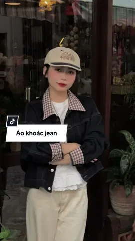 Áo khoác jean denim mấy bà đã thử chưa #tiktok #xuhuong #viral #OOTD #laiphuong2502 #reviewquanao 