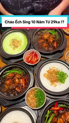 Quán Cháo Ếch Singapore Mở Hơn 10 Năm Của Chị Chủ Tâm Huyết Chỉ Từ 29 Cành Chất Lượng !? #food_wanderlust #ancungtiktok #food #trending #viral #fyp 