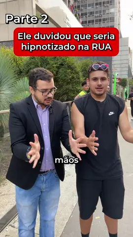 🧠 VOCÊ JURAVA QUE NÃO FUNCIONAVA, MAS OLHA O QUE ACONTECEU NA RUA! 😮 Muita gente acha que hipnose não é real ou que só funciona no palco. Nesse vídeo, eu mostro na prática uma hipnose de verdade, feita no meio da rua, com uma pessoa que DUVIDOU até o último segundo. ✨ Se você sempre quis entender como a hipnose funciona de verdade, vai se surpreender com o resultado dessa experiência. A hipnose é um fenômeno comprovado, e qualquer pessoa pode aprender – inclusive você! 👇 Curtiu? Comenta aqui se você teria coragem de ser hipnotizado na rua! #hipnose #hipnoterapia #neurociencia #comportamentohumano #ninhodeprêmios 