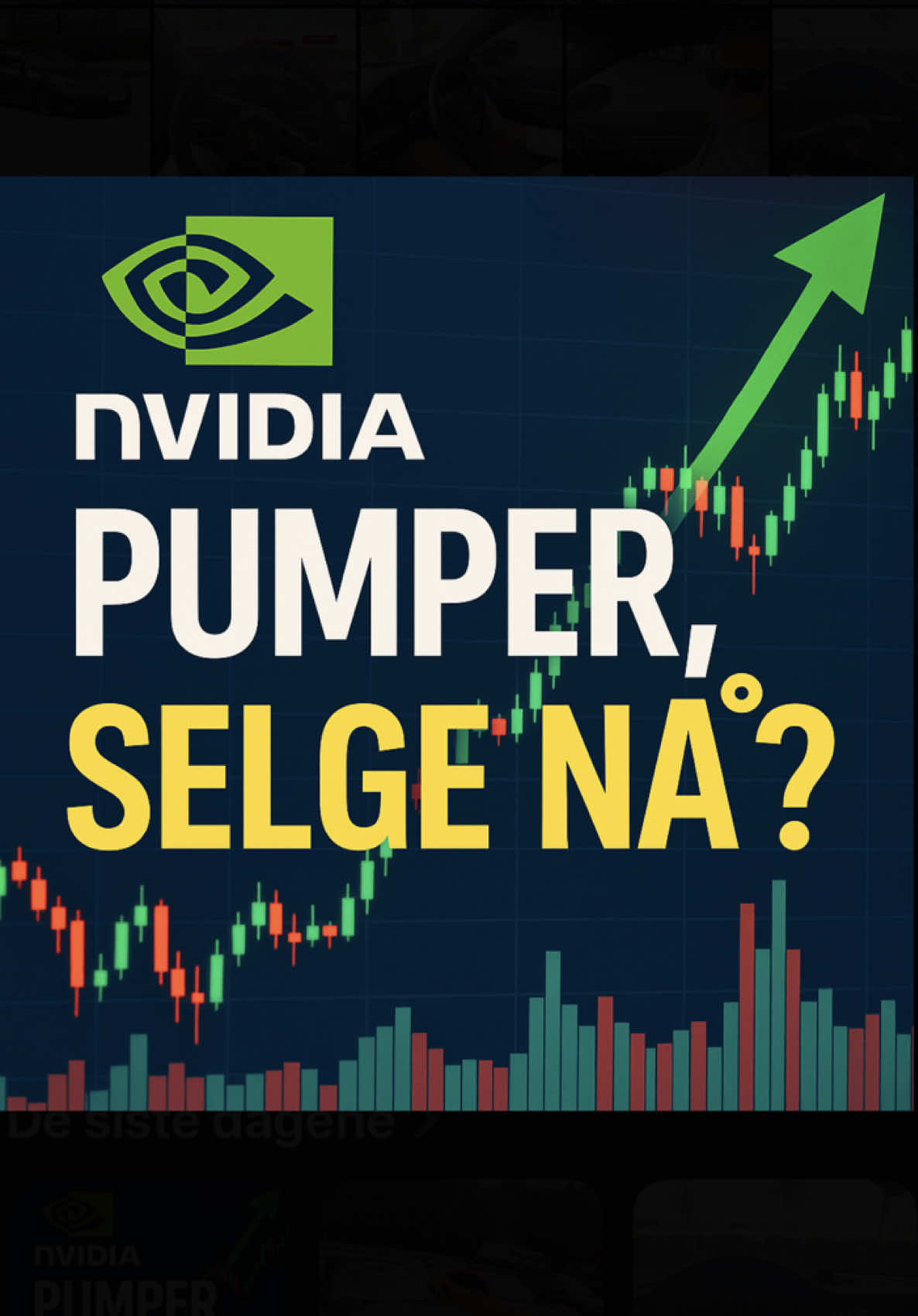 NVIDIA fortsetter høyere 👀🤩📈💰 #fyp #trading #crypto #investering #aksjer #penger #aksjemarkedet #krypto 