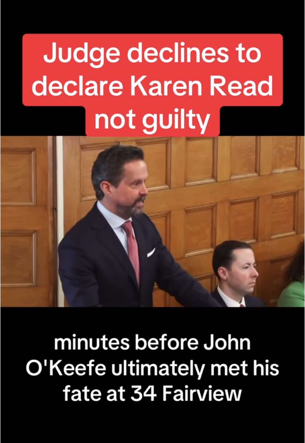Prosecutors in Dedham, Massachusetts, rested their case against Karen Read, so her lawyer made the standard motion for acquittal this morning (Friday, May 30, day 23) and argued not enough evidence exists for the jury to even consider the case. Read’s lawyer Alan Jackson argued for the defense. He told Norfolk County Superior Court Judge Beverly Cannone no evidence supports prosecutors' theory that Read struck John O'Keefe with her Lexus SUV, but there's evidence that Brian Albert was looking for a fight. Prosecutor Hank Brennan argued after Jackson, and Judge Cannone denied the motion. You can watch the full argument on my YouTube channel; link in profile. Prosecutors say Read was drunk when she struck her boyfriend, Boston Police Department Officer John O'Keefe, with her SUV outside Boston Police Department Detective Brian Albert's home early on Jan. 29, 2022, and drove away. Read's defense is that Albert and Brian Higgins, a federal ATF agent, killed O'Keefe and she's being framed as part of a broad Massachusetts law enforcement conspiracy. #karenread #law #crime #court #legal 