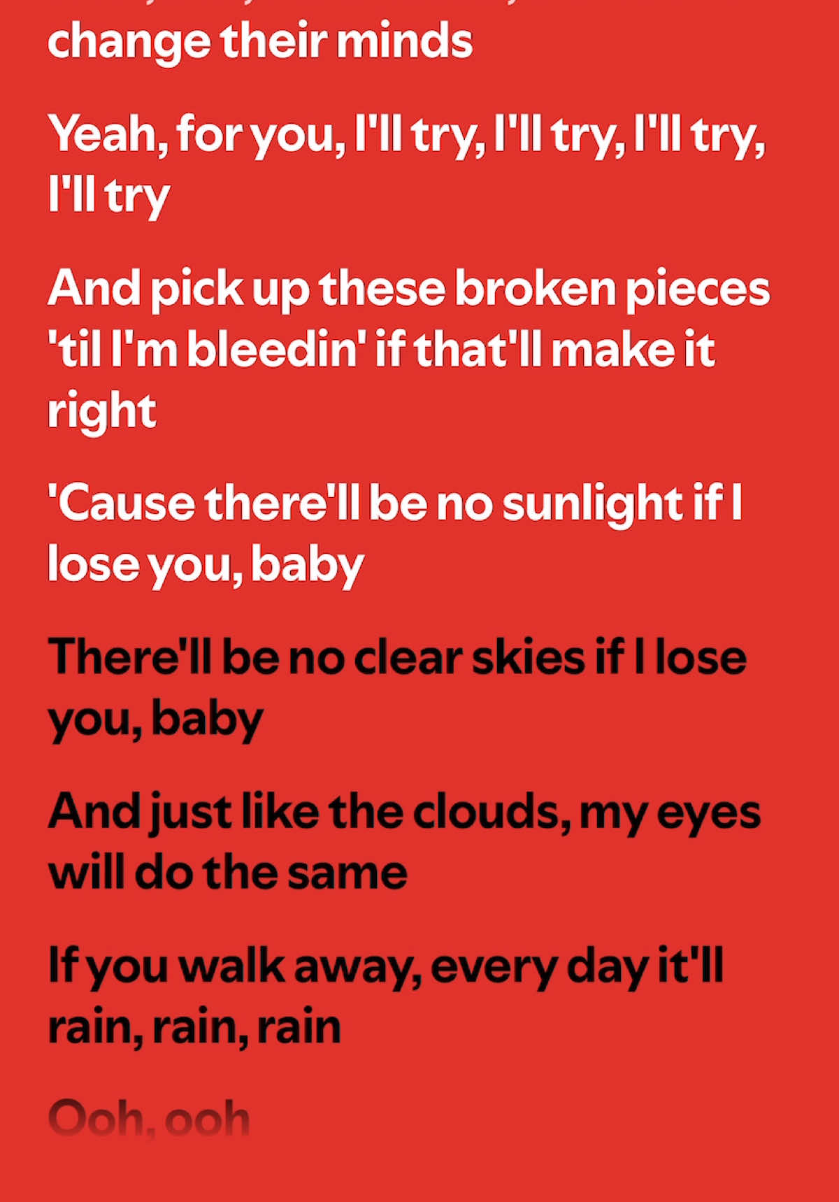 It Will Rain #spotify #lyrics #itwillrain #brunomars #bruno #brunomarsmusic #itwillrainbrunomars #causetherellbenosunshine #برونو #سبوتيفاي #كلمات #اغاني 