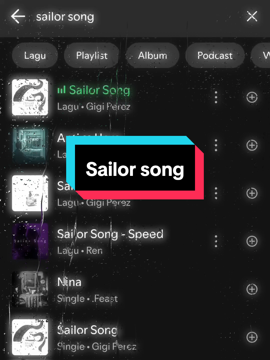 dengar lagu ini enaknya dimana ya??  #music #song #lyrics #aesthetic #liriklagu #spotify #sailorsong 