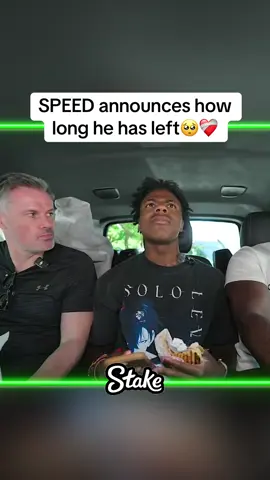 SPEED announces how long he has left🥺❤️‍🩹 #Fyp #viral #germany #fifa #speed #ishowspeed #uefa #champions #football #Soccer #ucl #uclfinal #psg #intermilan 
