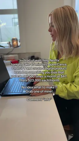 I kept hearing that digital products was “where it’s at”. But, I had no clue what to make OR how!!  . So, I purchased a course that taught me how! Plus gave me digital products I don’t even have to create that I can sell!  . Not only that - it taught me HOW to market and sell to the right audience! (90% of the battle!) Creating is easy - selling is the skill. This course gave me the tools to be successful.  . Ready to stop guessing?! Comment “info” to learn how I now make 16k a month as a SAHM selling digital products I didn’t have to create! 👏🏼  #makemoneyonline #workfromhome #makemoneyfromhome #sidehustle #easysidehustle 