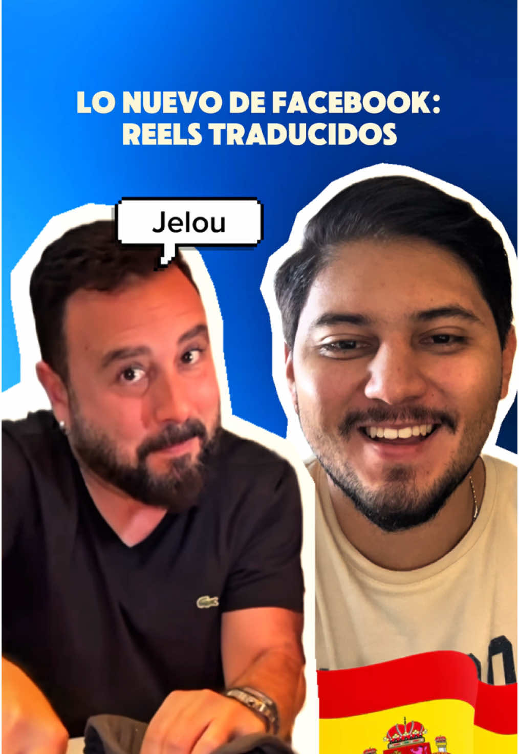 Miren esta nueva actualización de Facebook… Traducción instantánea de los reels 🤯🤯 #actualizaciónmeta #meta #facebook #instagram #reels #traduccion