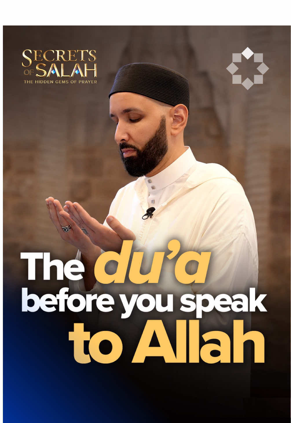 Right after Allahu Akbar—before Al-Fatihah—the Prophet ﷺ made a powerful du’a. And it’s almost identical to the du’a we make at the time of death. Watch the latest episode of @Yaqeen Institute’s Dhul Hijjah series, “Secrets of Salah,” via 🔗 in bio. 