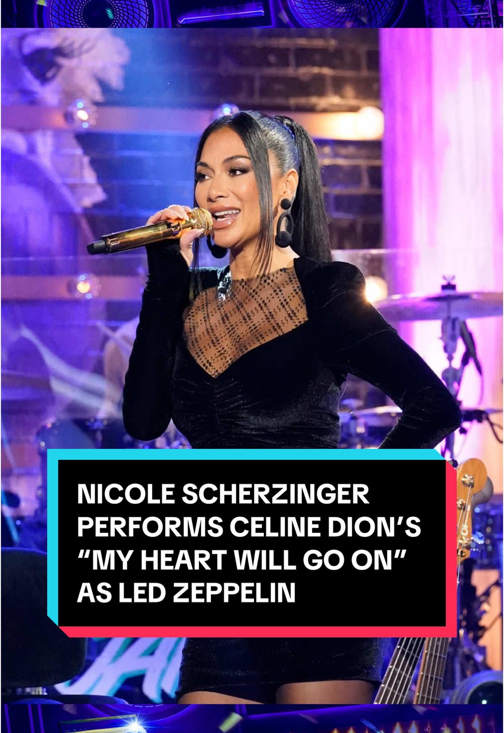 @Nicole Scherzinger performs @Celine Dion’s “My Heart Will Go On” as @Led Zeppelin in the Wheel of Musical Impressions! #ThatsMyJam #NicoleScherzinger #CelineDion #LedZeppelin #JimmyFallon 