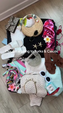 On island time 🌴🥥🐚 This girl is going to the Turks & Caicos Islands #turksandcaicos #islandgirl #vacationmode #packwithme #honeymoon 🤍