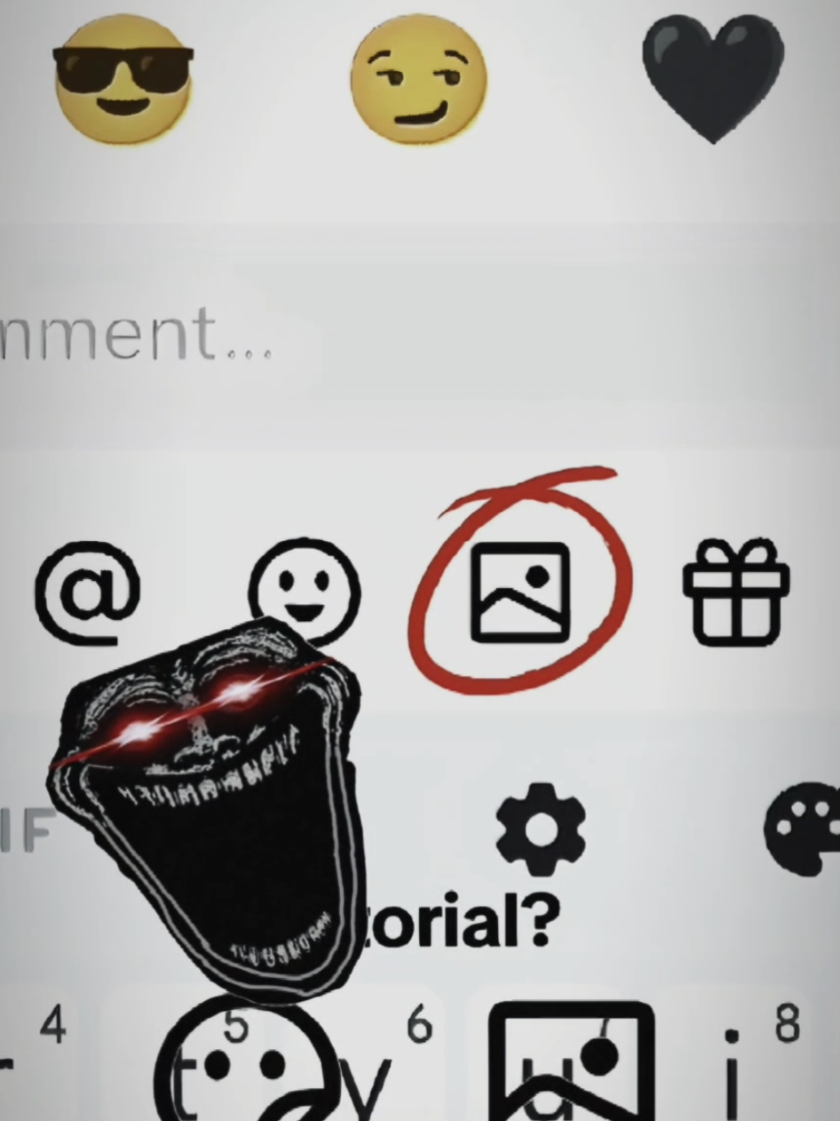 Photo Comment Tutorial 💀 #trollface #edit #tiktok #viral #fyp 