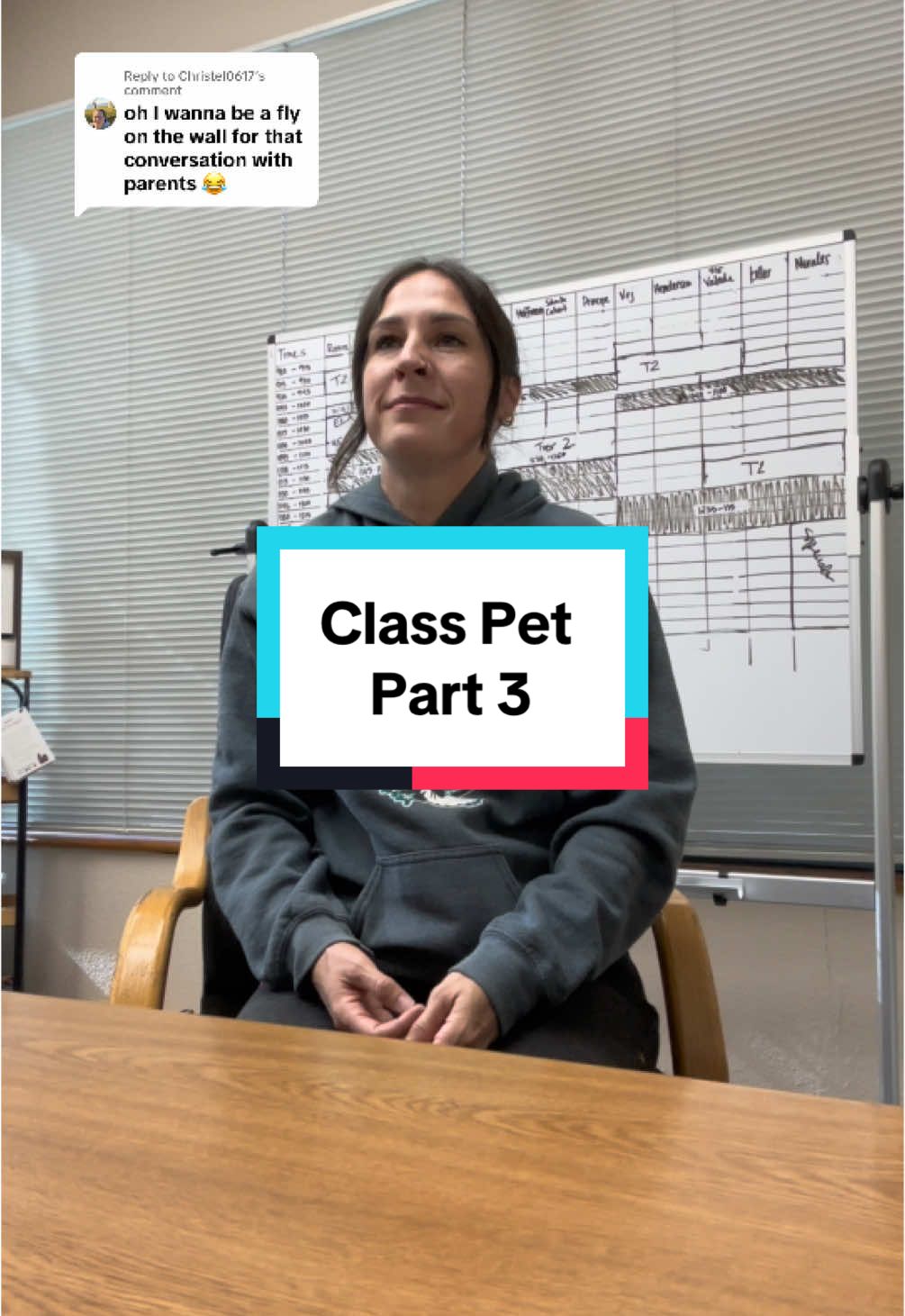 Replying to @Christel0617  Even better than the phone call…the pick up 😂 #principal #classpet #adayinthelife #smiles #bekind #studentsbelike #fyp 