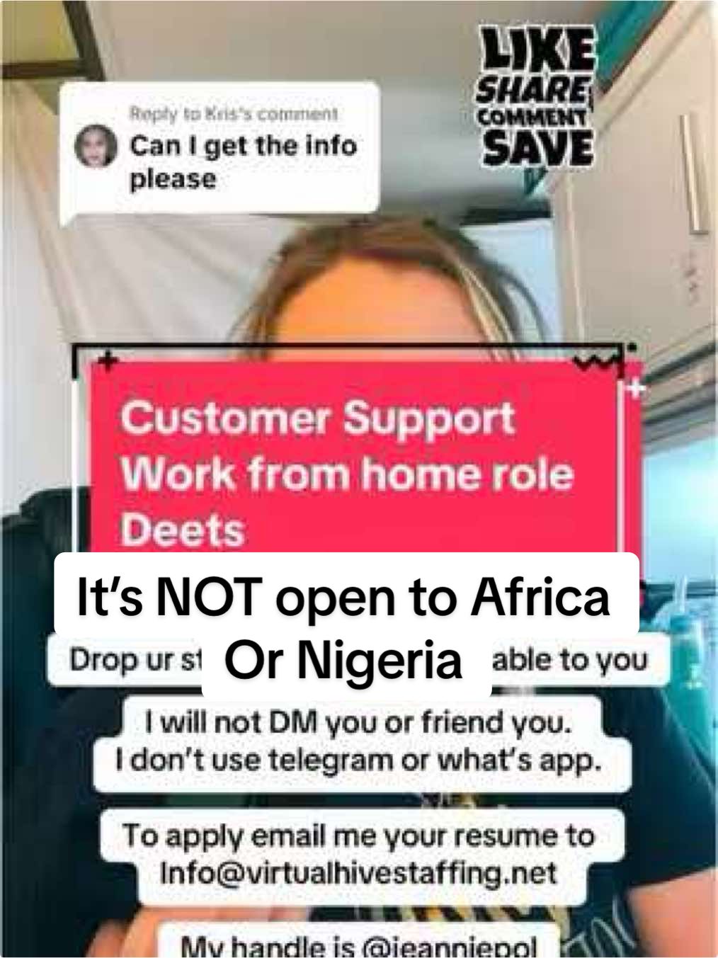 Replying to @Kris  #nowhiring #remotejobs2025 #wfh2025 #WorkFromHome #nodegree #noexperienceneeded #wfhjobs 