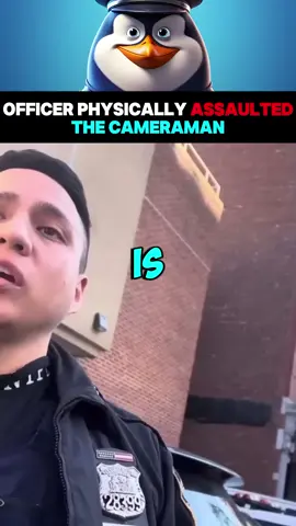 Officer Physically Assaulted The Cameraman For Being Recorded While Sleeping in Police Car