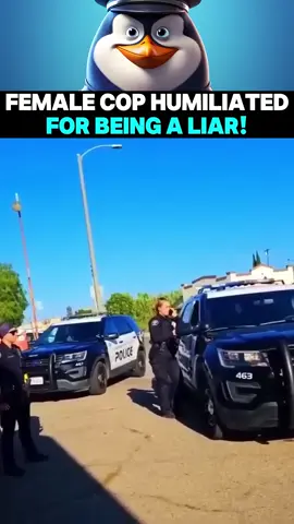 Female Cop Humiliated For Being a Liar!