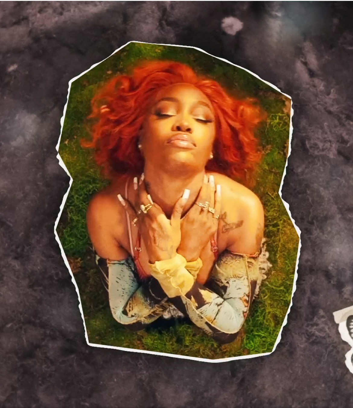 good days. @SZA #sza #aftereffects #mixedmedia #digital #gooddays #ctrl #sos #lana #aesthetic #music #scrapbook #solanaimanirowe #creative #fyp