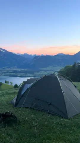 #Outdoors #switzerland #camping #alps 