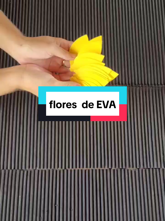 #art, flores feitas de EVA