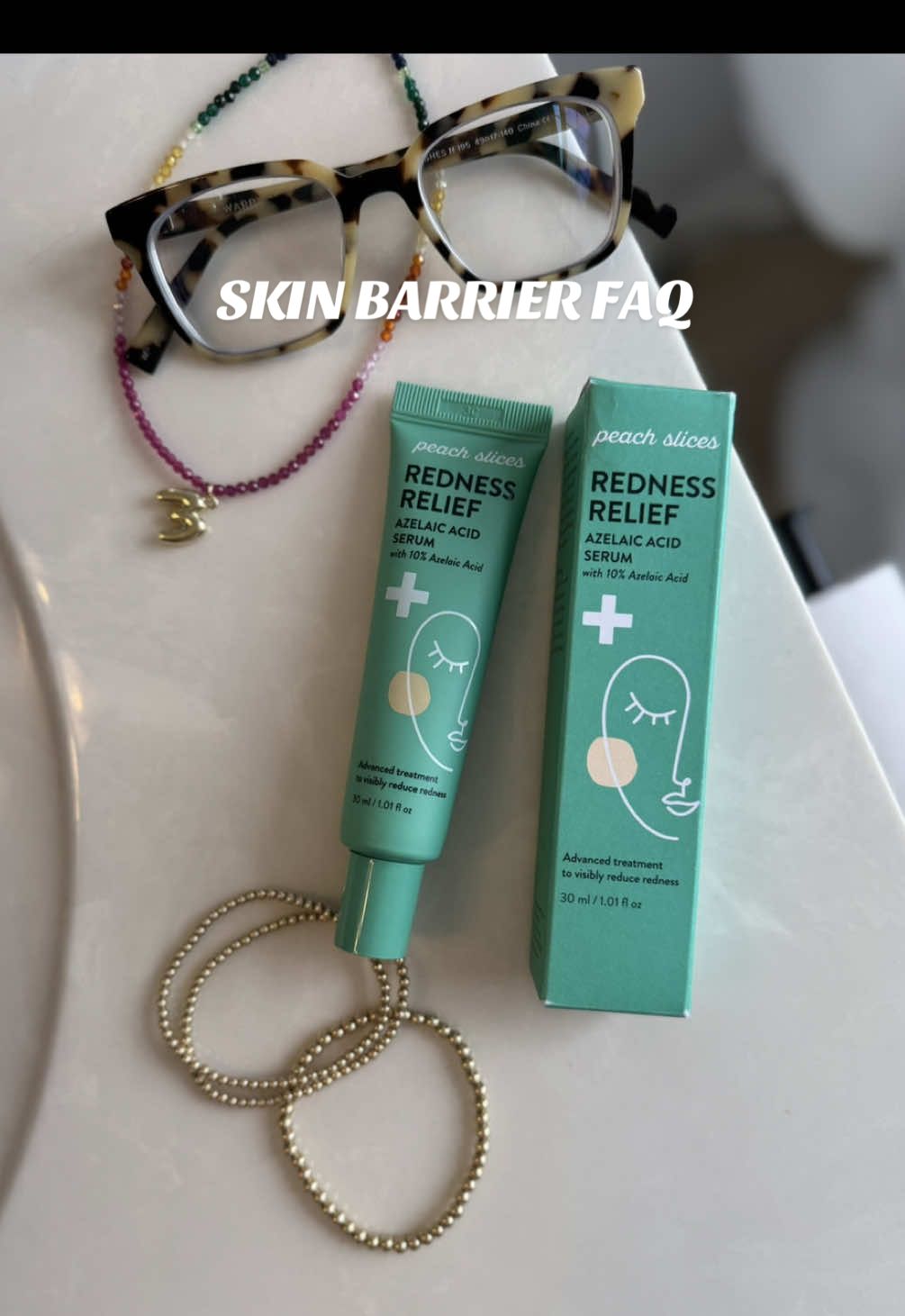 Your skin barrier = your skin’s bodyguard 🛡️ If it’s angry, red, or reactive this is your fix. #SkinBarrierRepair #AzelaicAcid #PeachSlices #SensitiveSkinCare #RednessRelief #TikTokShopFinds #SkincareTips #BarrierSupport