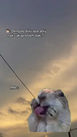 benda boleh fight buat apa bincang 😌