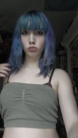#bluehair #fitcheck #viral #fypシ #alt #secretaccount #wlw #followme 