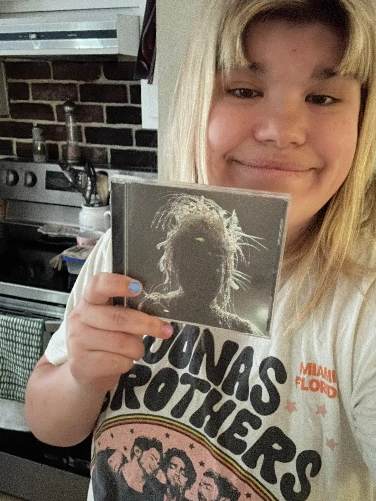 I’ve been a fan of @Miley Cyrus  since I was 12 and I secured a copy of her album today so proud of her.  #somethingbeautiful #fyp #mileycyrus 