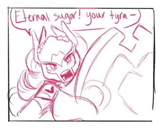 DEVSISTERS WHEN I CATCH YOU- (comic by Fauxscotch on twitter) #hollyberrycookie #Eternalsugarcookie #cookierunkingdom #Cookierun #eternalberry #fyp #fypシ #foryoupage 