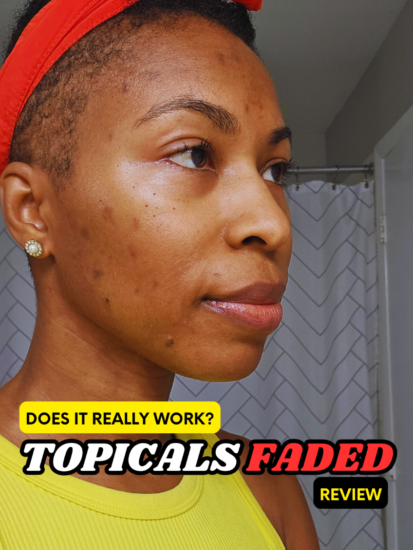 @TOPICALS the one product you didn't realize you needed!  #fadedbyanymeans  #topicalapartner #skincaregirlies #darkspots #skinissues 