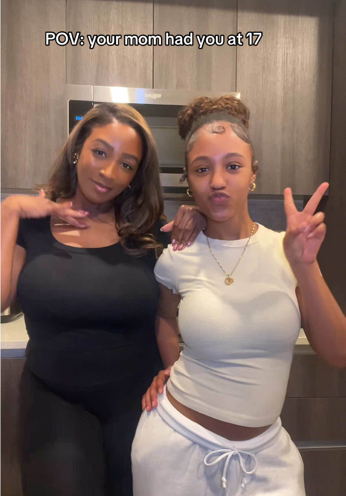 She’s always down for whatever! 🫶🏾 #fyp #mom #teenagemom #dance #teenmom 