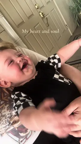 Baby giggles are the best!❤️ #baby #babyboy #babygiggles #romanticizeyourlife #momtok #5monthsold #fyp 