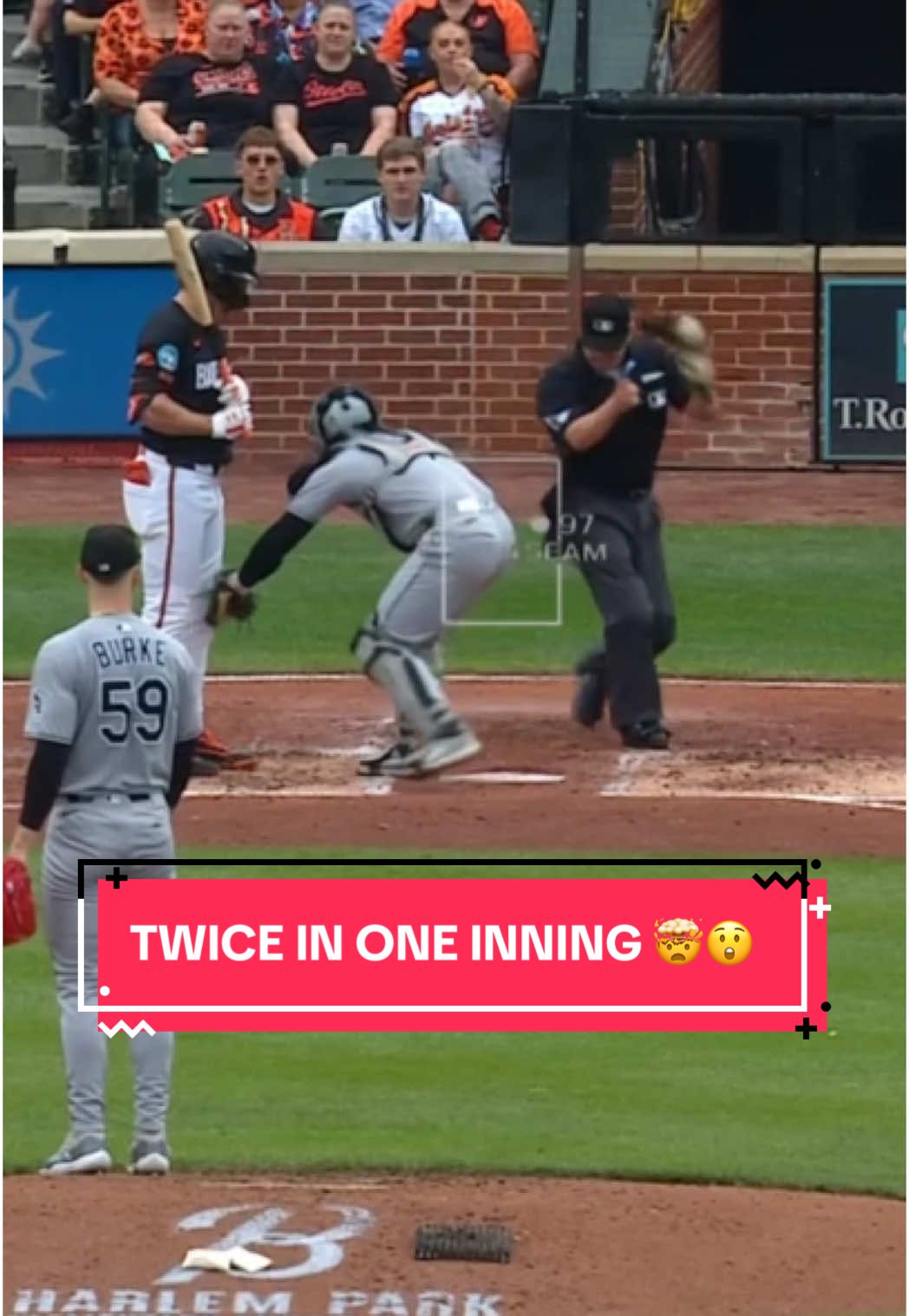 If you don’t succeed the first time, try again 👀🤯😲😂 #chicagowhitesox #baseball #MLB 