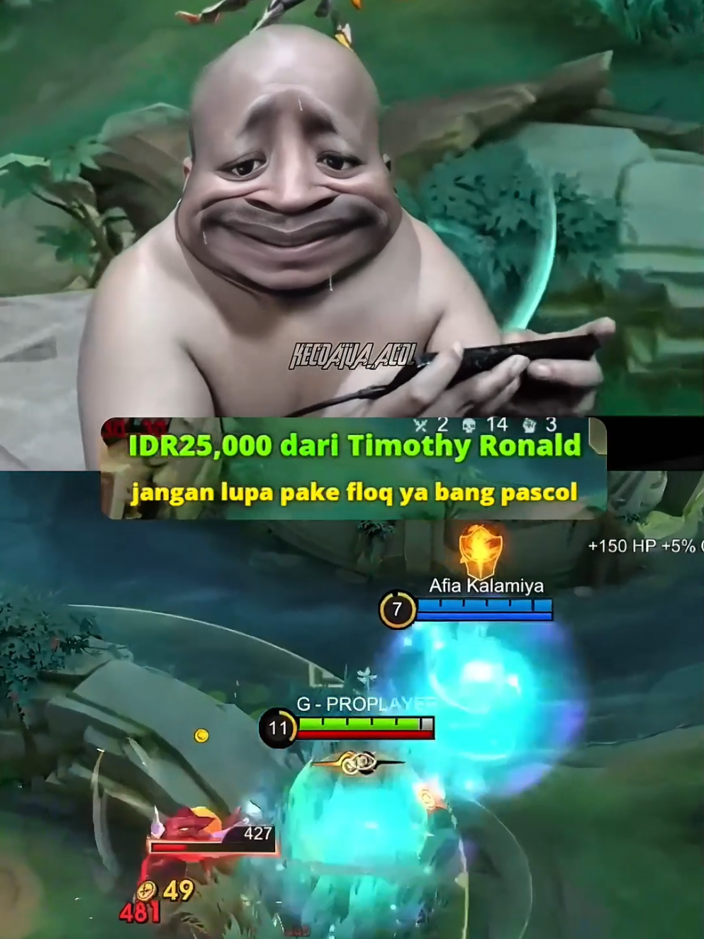 bagi satu alphard nya bg timoti 🤣🤣 #MLBBxNARUTO #MLBB #MobileLegendsBangBang 