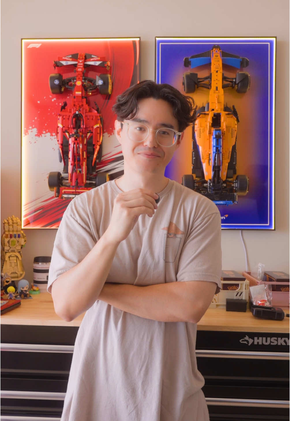 best way to display your lego cars 🏎️💨 frame is from @Marksmagic_store #lego #apartment #apartmentdecor #f1