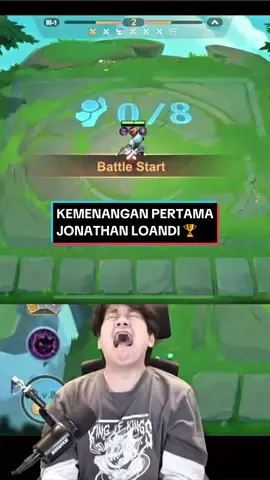 SEJARAH KEMENANGAN PERTAMA SEEKOR JONATHAN LIANDI 👑 - #GoChessGo #MagicChessGoGo #MCGG #MLBBxNARUTO #mlbbidbo #jonathanliandi @Jonathan Liandi 
