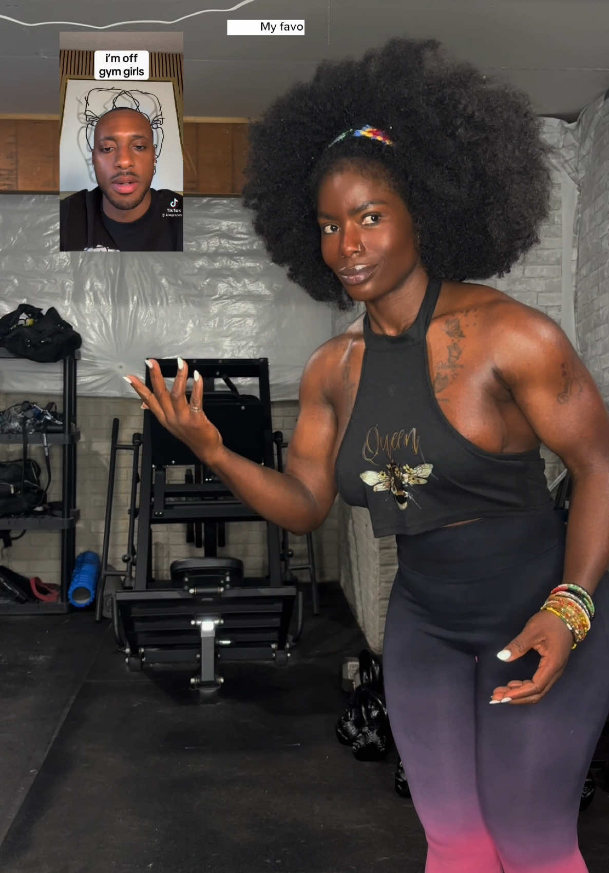 Who is we? *hate is a strong word sir * 🧐 Here are my favorite shoulder workout incase any one want to be hated by him too 😬 #shoulderpump #girlswholift 