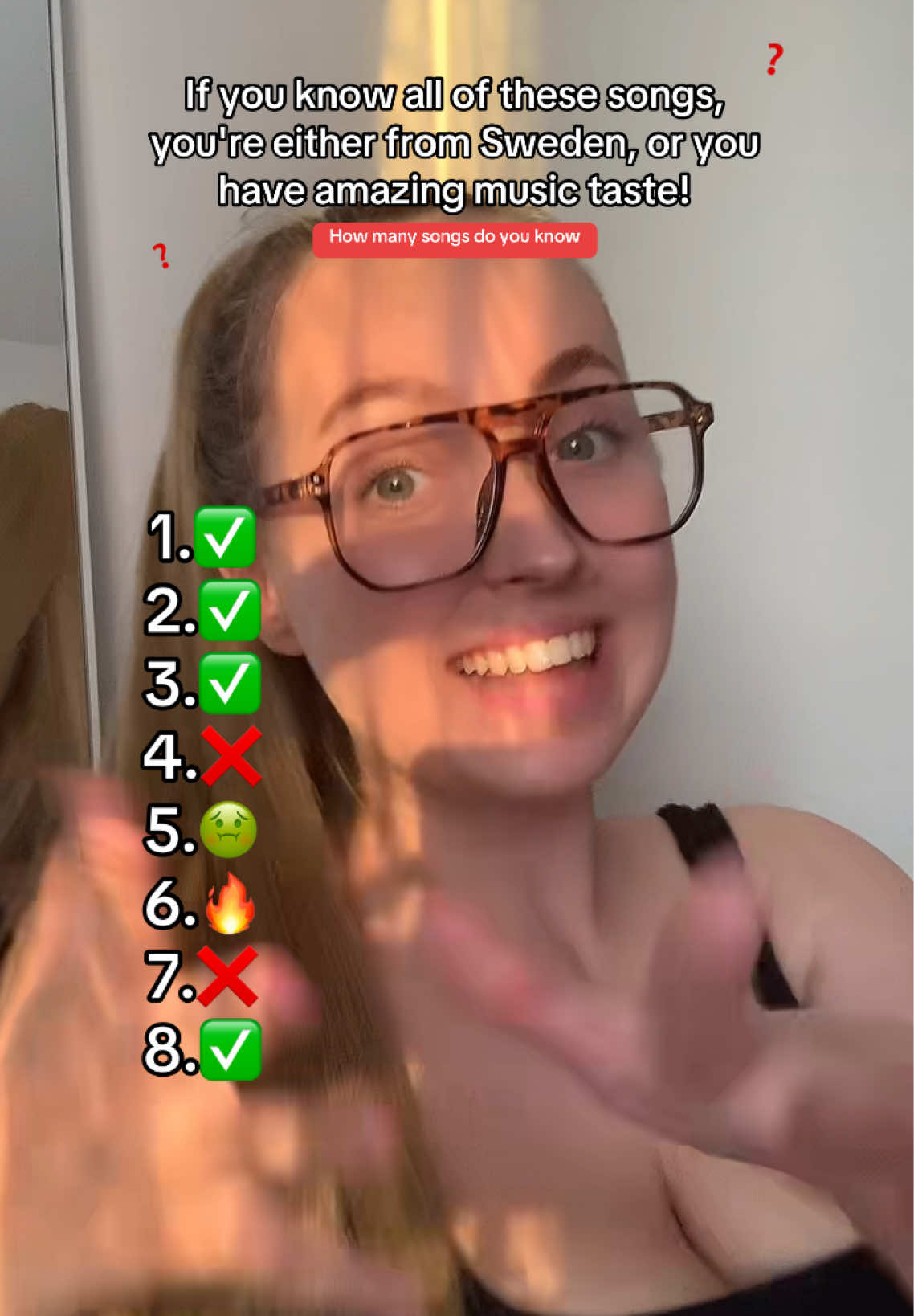 I’m not from Sweden🫣 where are you from? #howmanysongsdoyouknow #viralsongs #musicchallenge #songchallenge 